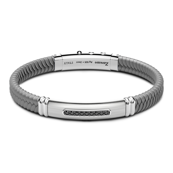 Silicone & Spinel Bracelet
