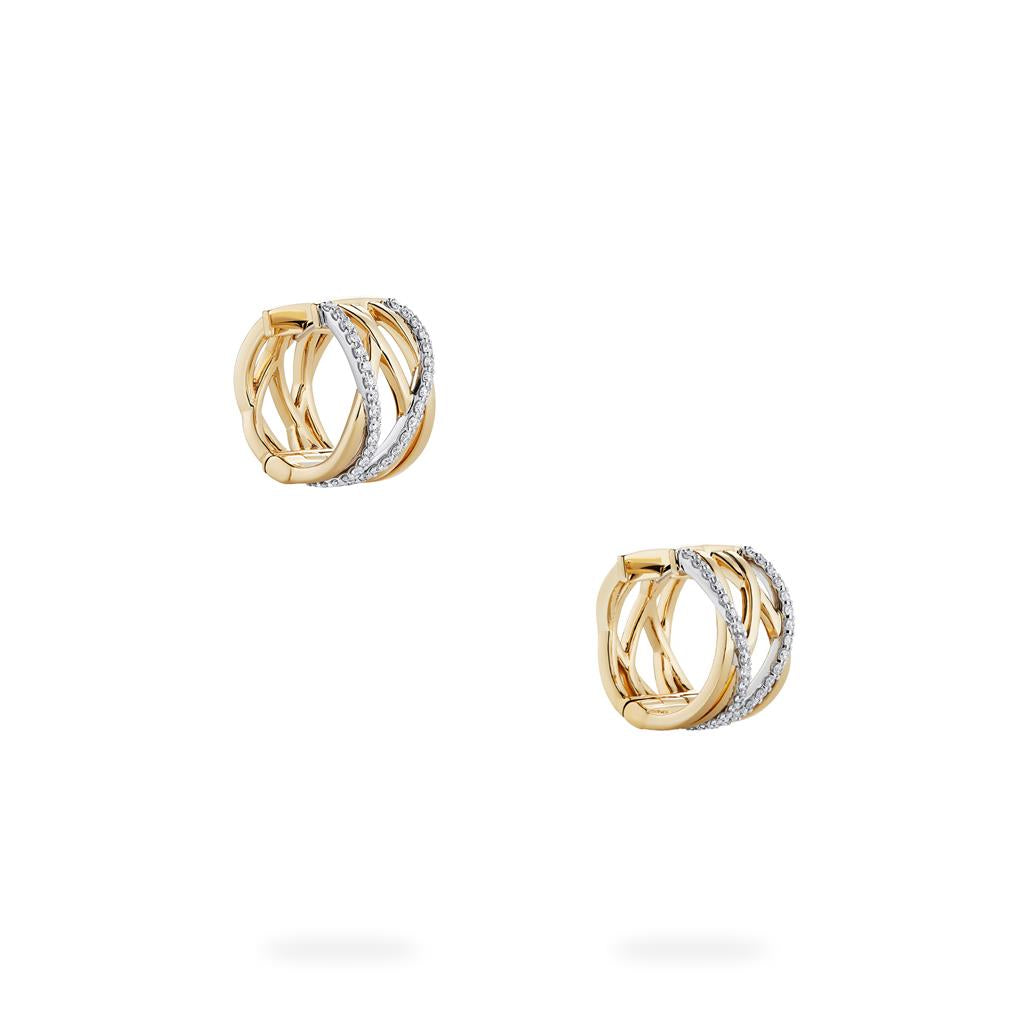 Birks Rosée du Matin Huggie Earrings, Small