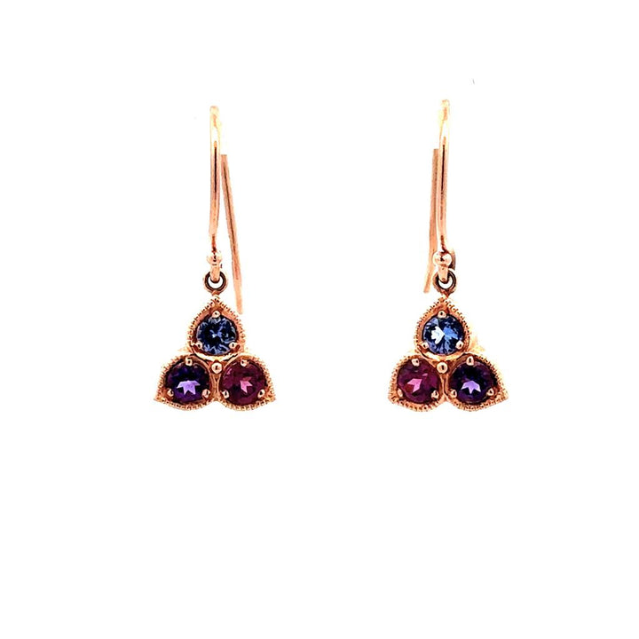 Multi-Stone Drop Earrings