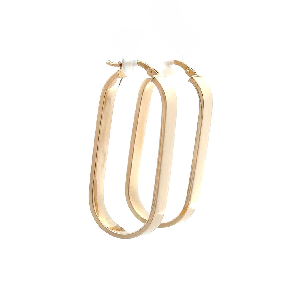 Long Oval Hoops