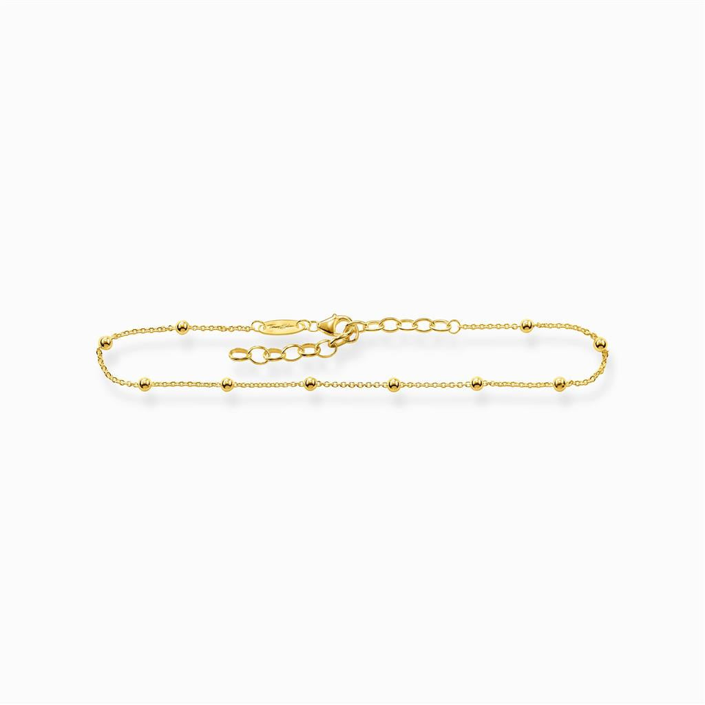 Yellow Gold Plated Anklet