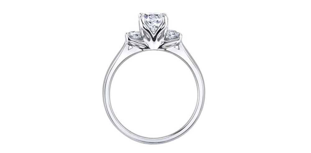 Eternal Flames Engagement Ring by Maple Leaf Diamonds - Davidson's Jewellers