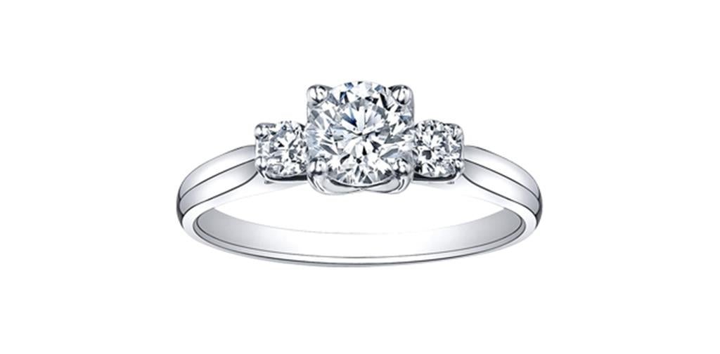 Eternal Flames Engagement Ring by Maple Leaf Diamonds - Davidson's Jewellers