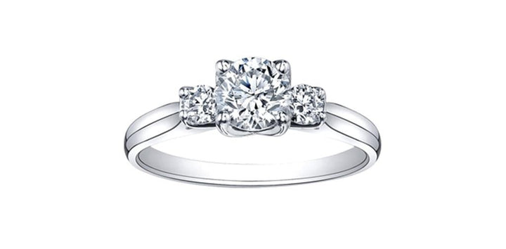 Eternal Flames Engagement Ring by Maple Leaf Diamonds - Davidson's Jewellers