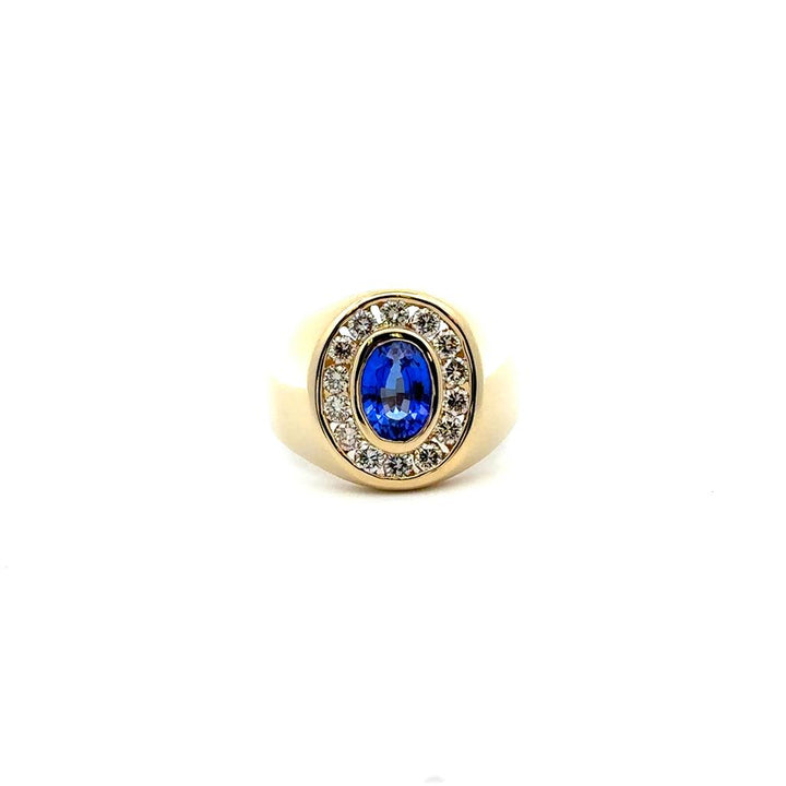 Tanzanite & Diamond Ring