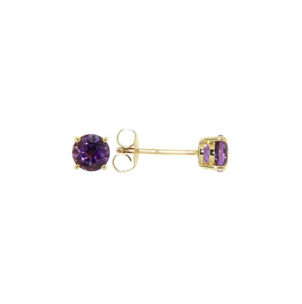 Amethyst Studs
