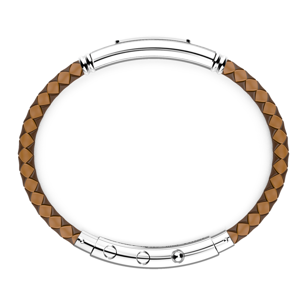 Brown Silicone Bracelet