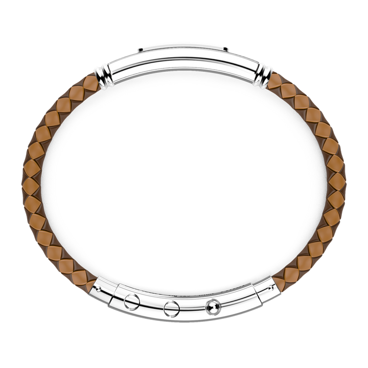 Brown Silicone Bracelet