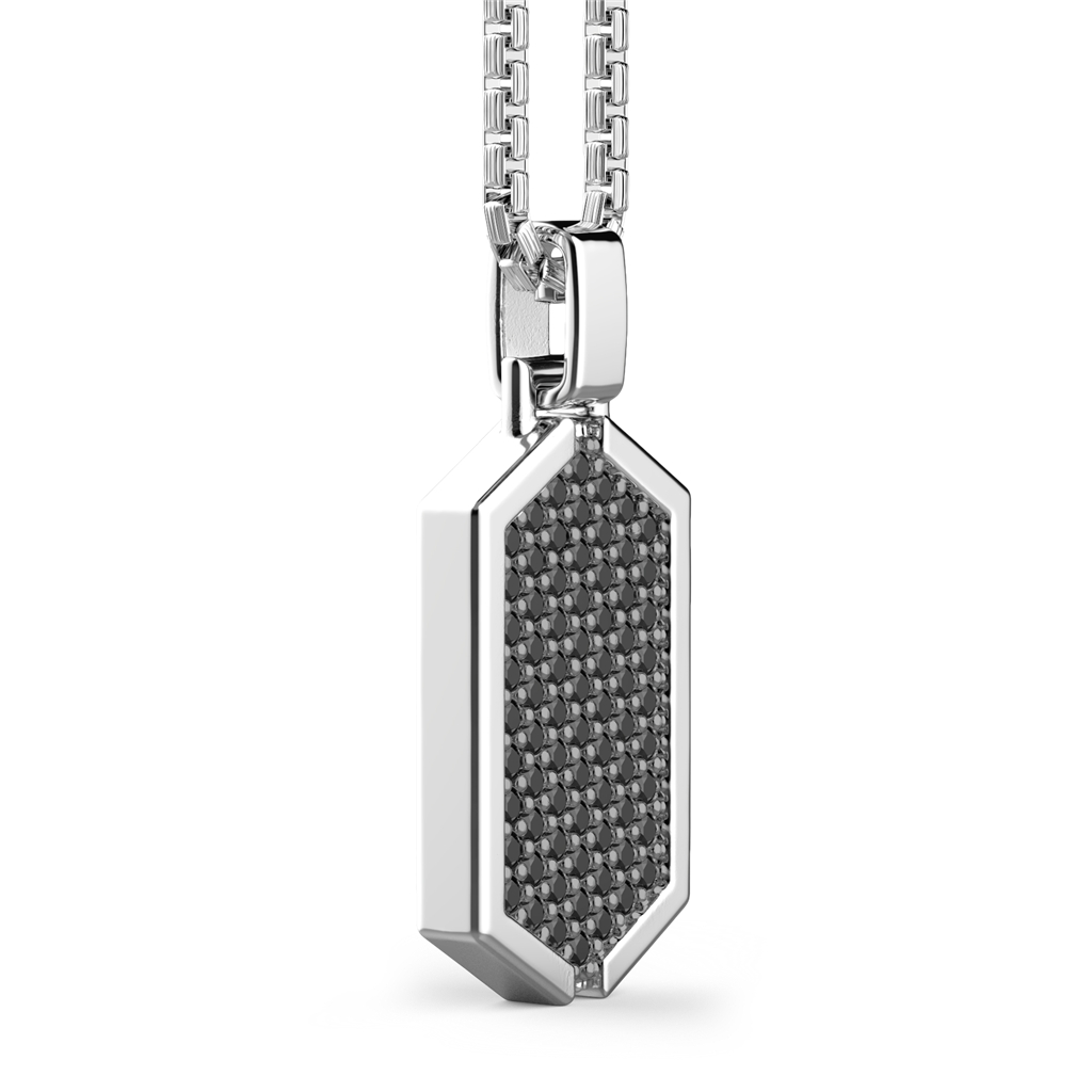 Silver Pendant With Chain - 21 Inches