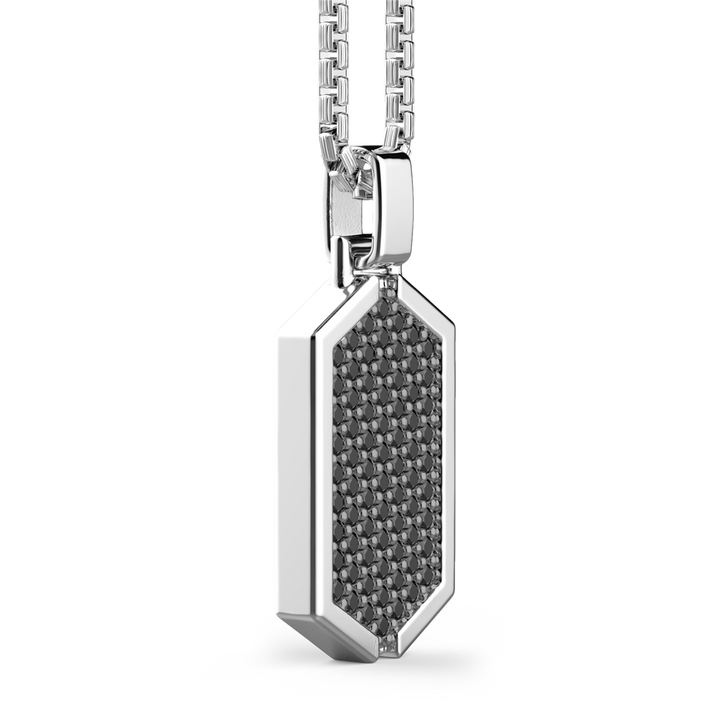 Silver Pendant With Chain - 21 Inches