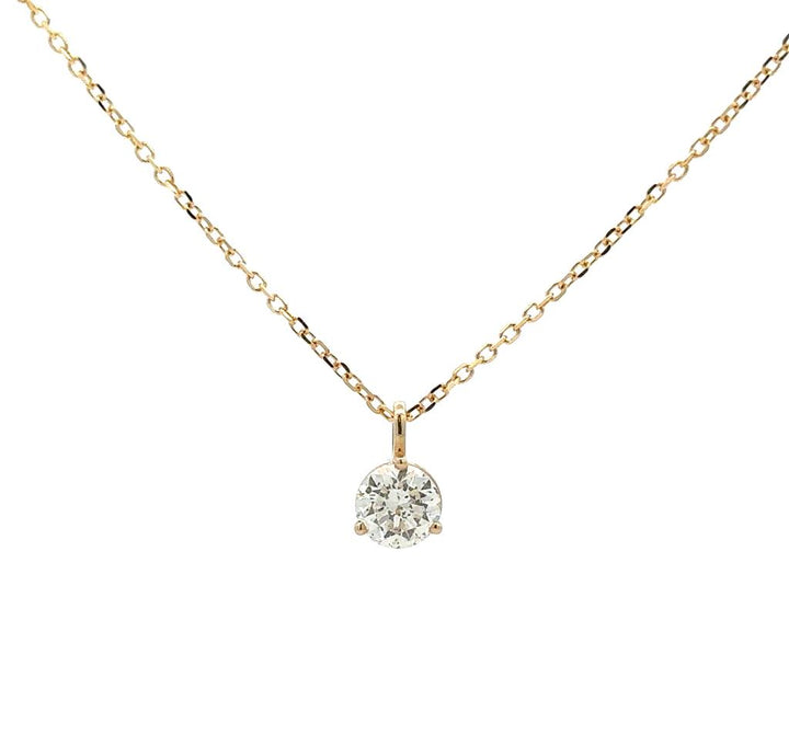 Yellow Gold Diamond Pendant