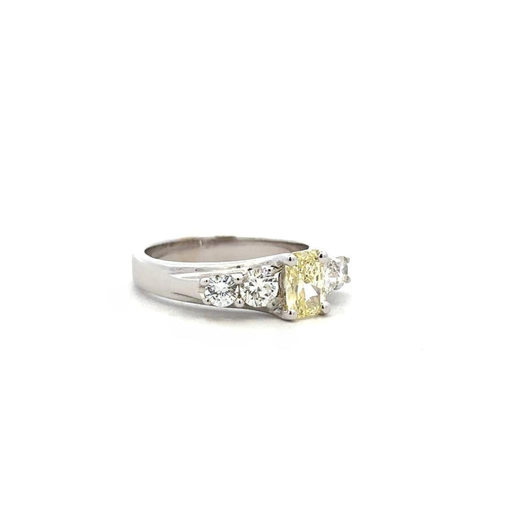 Fancy Yellow Diamond Engagement Ring - Davidson's Jewellers