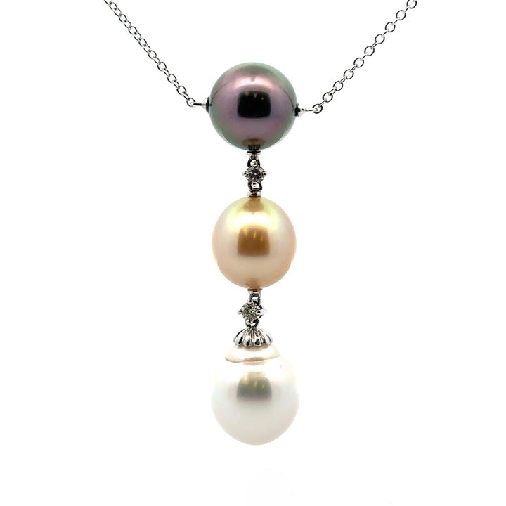 Pearl & Diamond Pendant