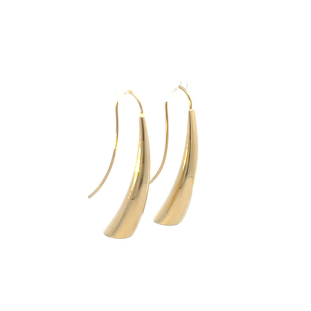 Yellow Gold Drop Earrings