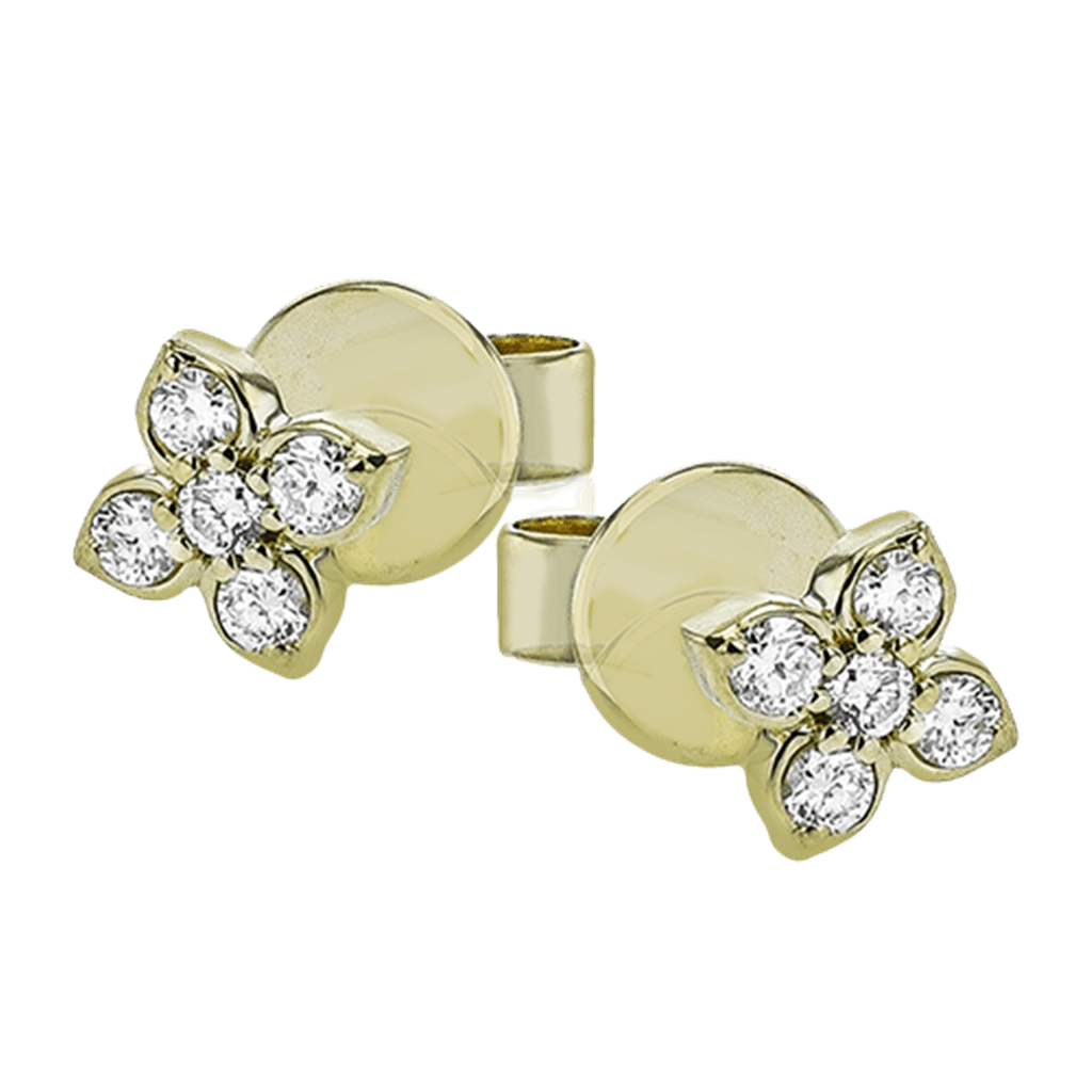 Flower Stud Earrings - Davidson's Jewellers