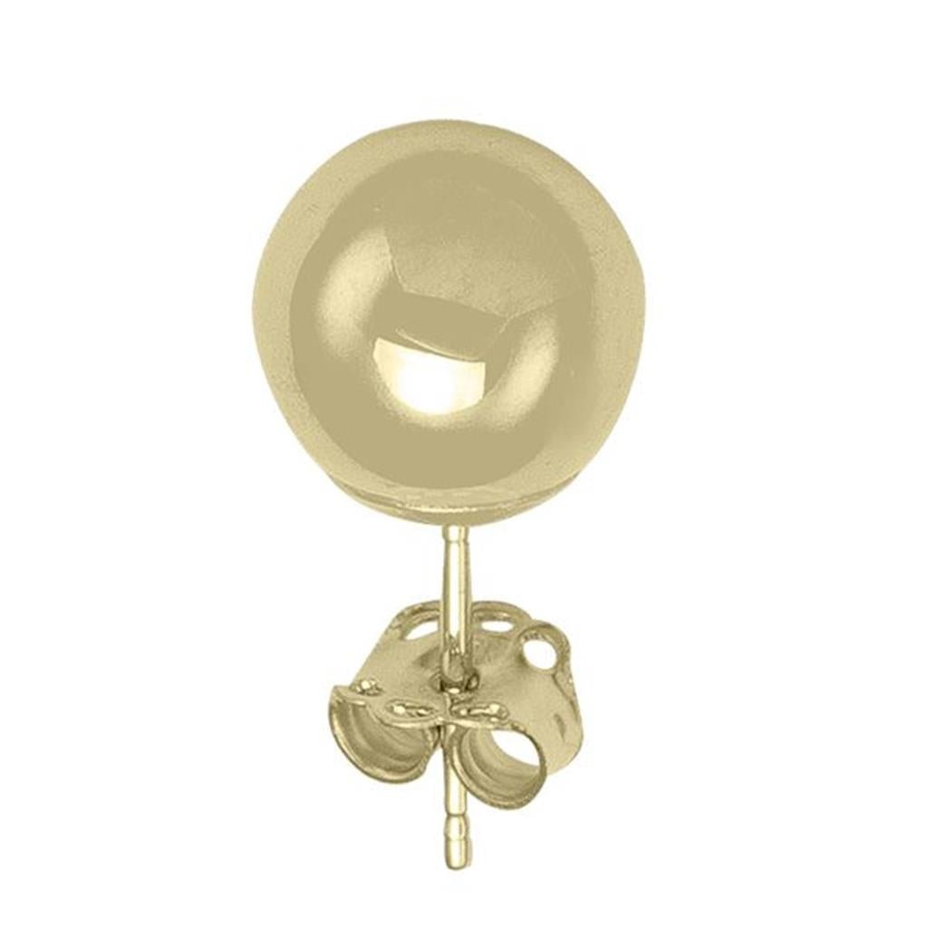 Gold Ball Studs - 5 mm - Davidson's Jewellers