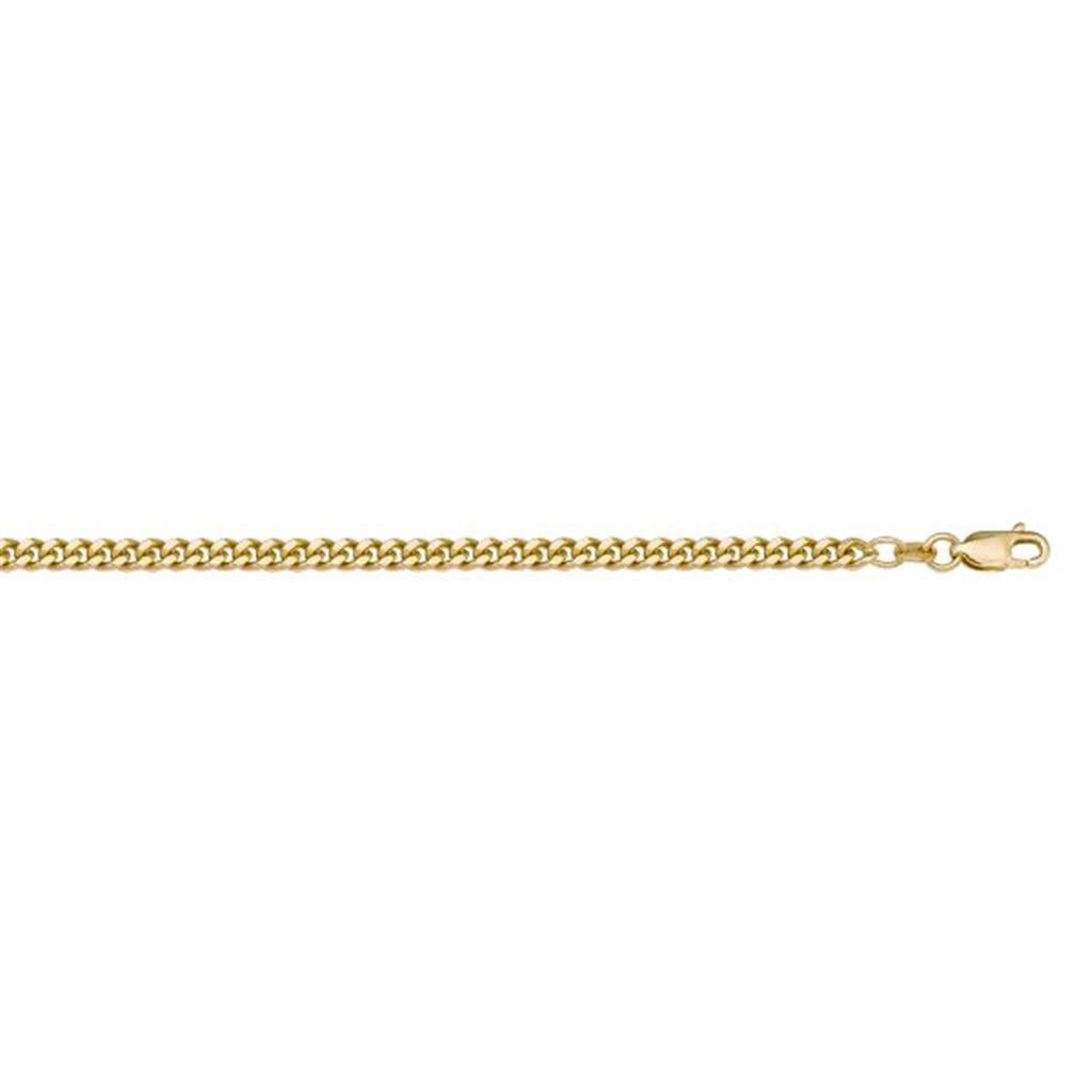 Gold Curb Chain - 16 Inches - Davidson's Jewellers