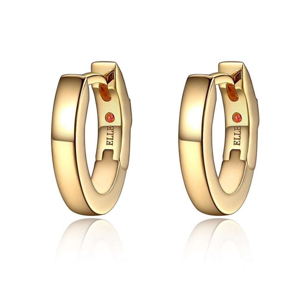 Gold Plated Mini Hoops - Davidson's Jewellers