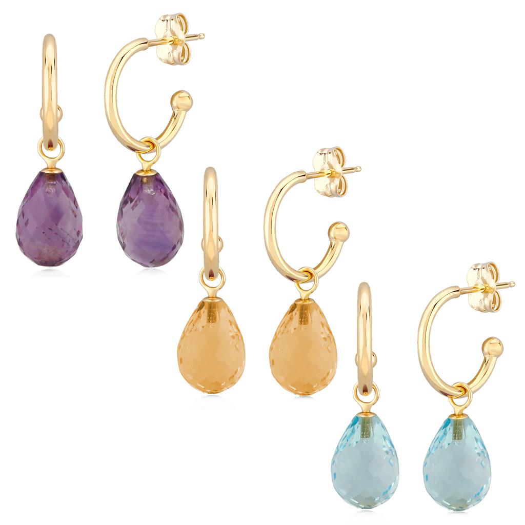 Interchangeable Hoop Earrings - Davidson's Jewellers