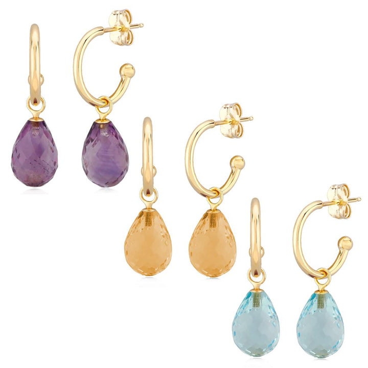 Interchangeable Hoop Earrings - Davidson's Jewellers