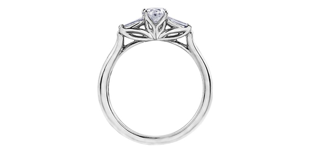 Maple Leaf Diamonds Engagement Ring - Davidson's Jewellers