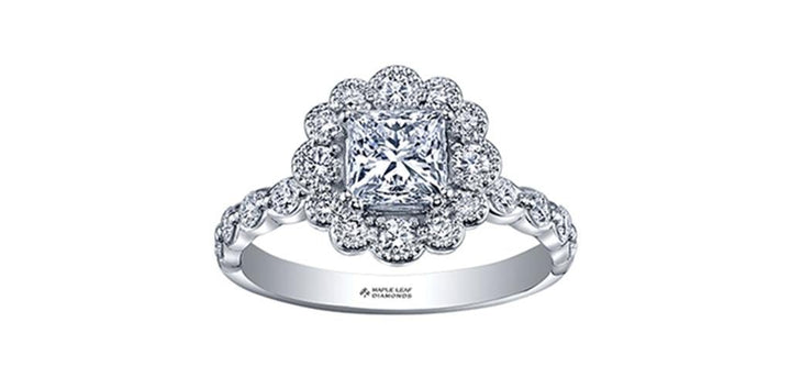 Maple Leaf Diamonds Engagement Ring - Davidson's Jewellers