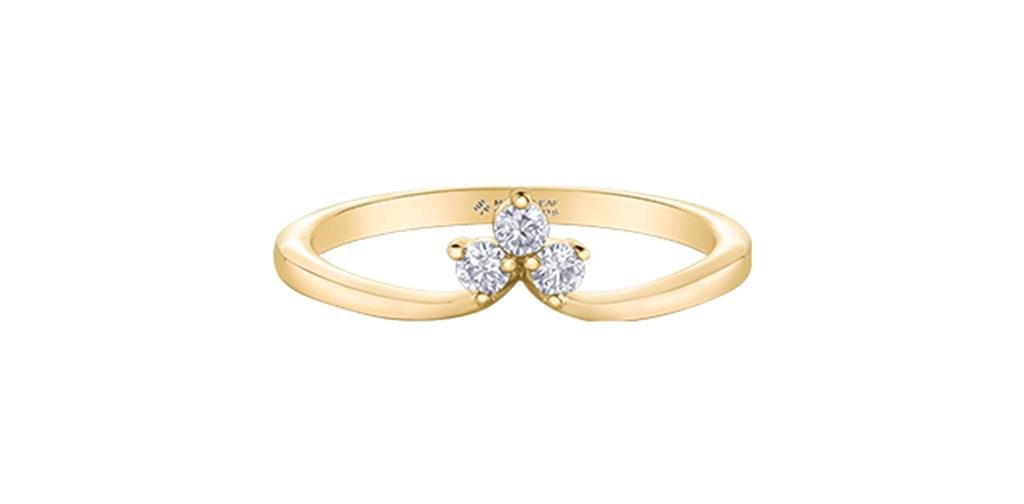 Maple Leaf Diamonds Ring - Davidson's Jewellers