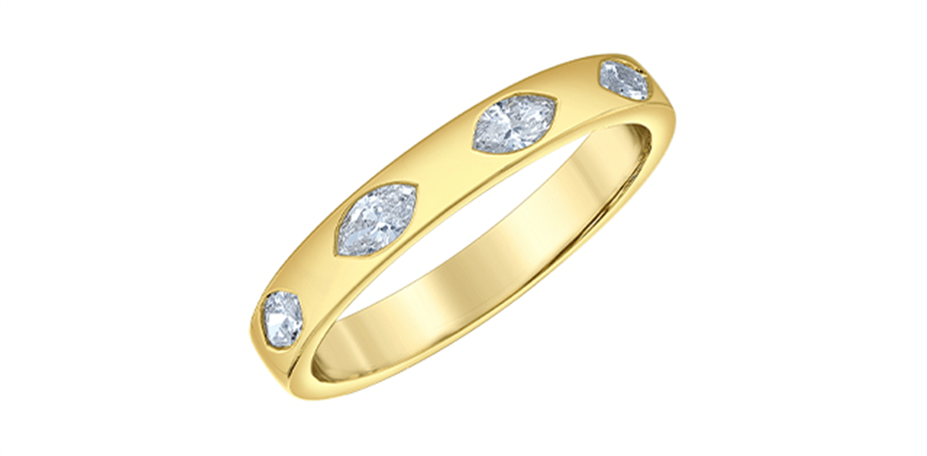 Marquise Lab Grown Diamond Band - Davidson's Jewellers