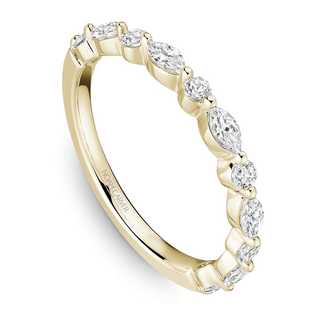 Marquise & Round Wedding/Anniversary Band - Davidson's Jewellers