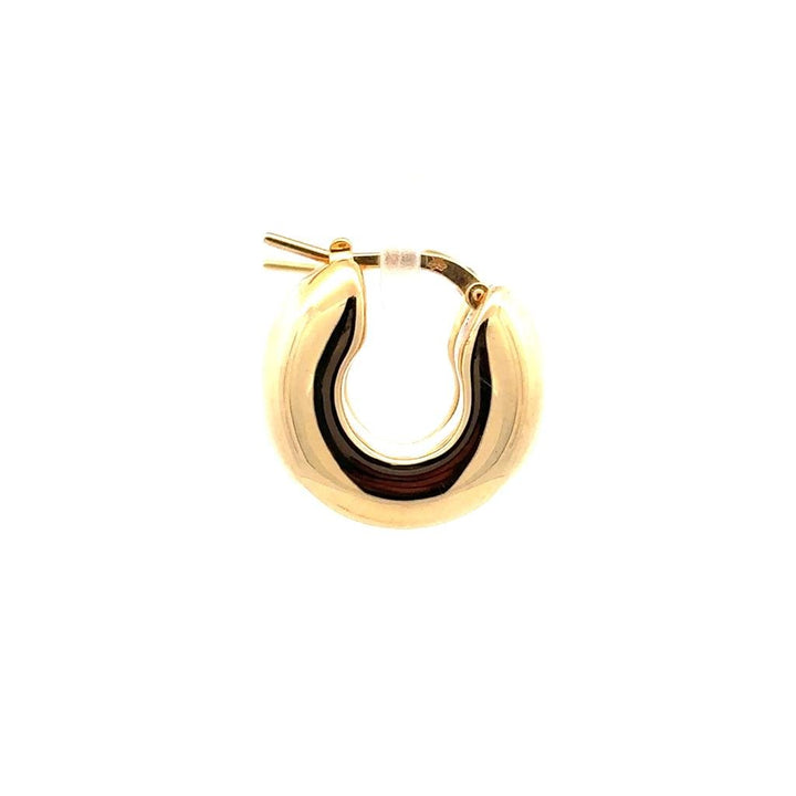 Medium Puffy Hoops - Davidson's Jewellers