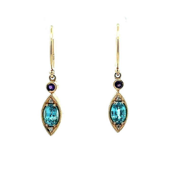 Multi-Colour Drop Earrings - Davidson's Jewellers
