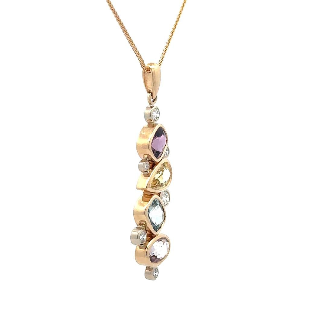 One - of - a - Kind Sapphire Pendant - Davidson's Jewellers