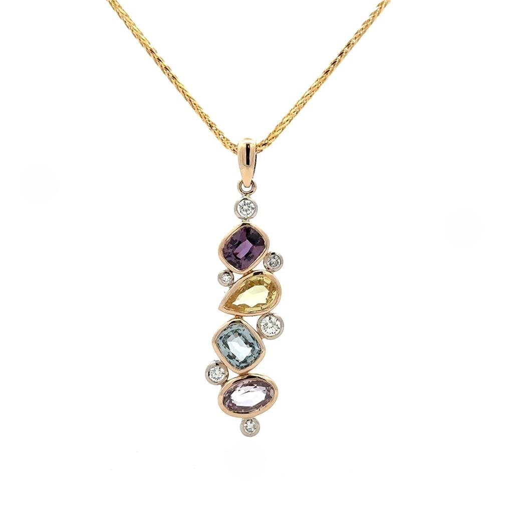 One - of - a - Kind Sapphire Pendant - Davidson's Jewellers