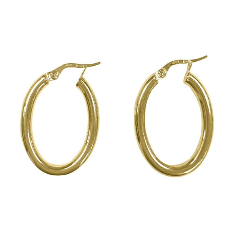 Oval Hoops - Davidson's Jewellers
