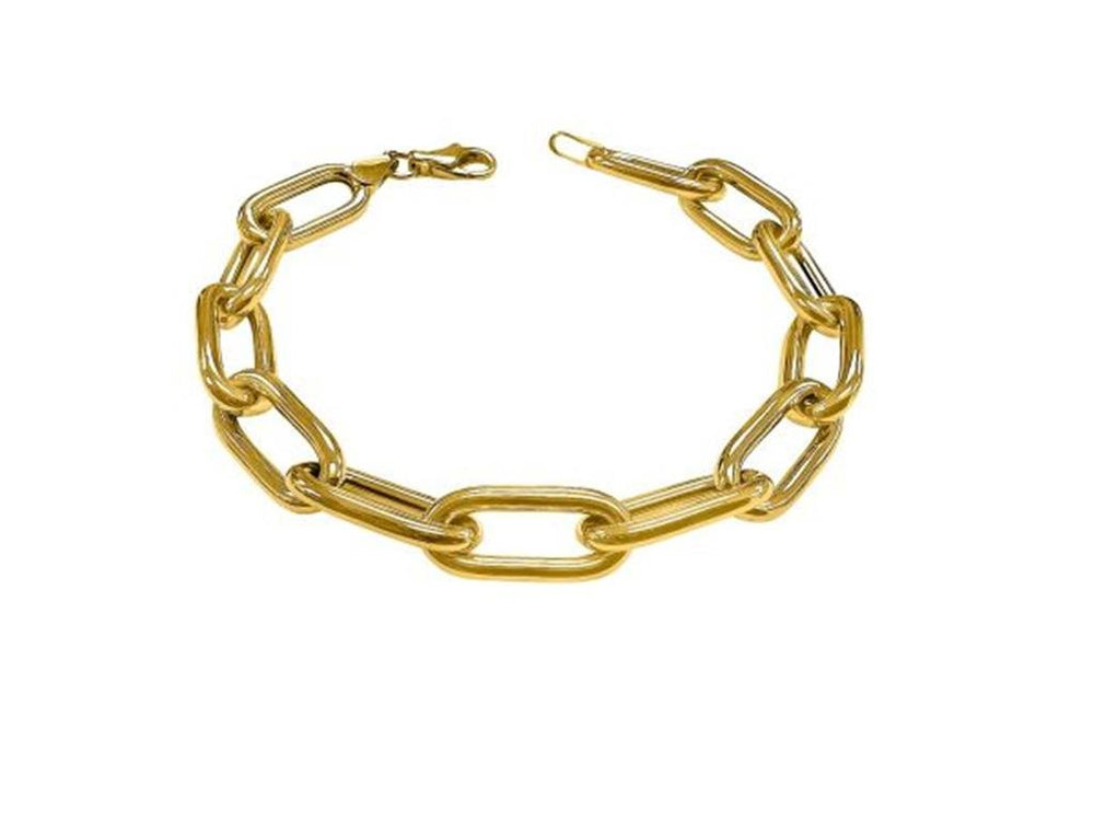 Paperclip Link Bracelet - 8 Inches - Davidson's Jewellers