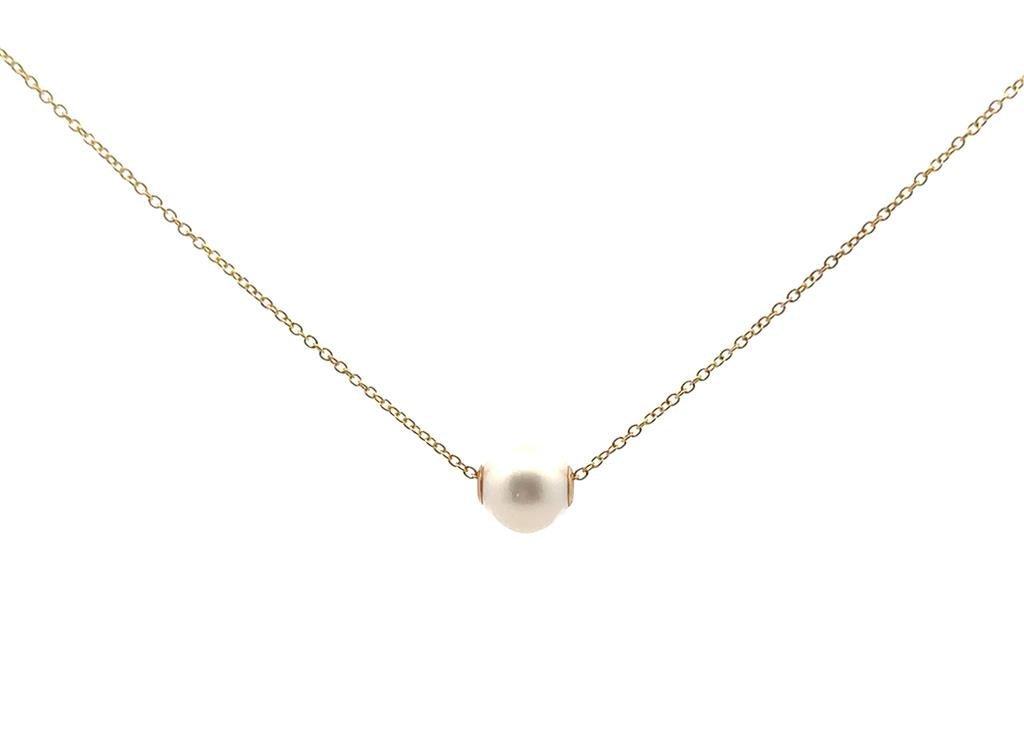 Pearl Slider Pendant - Davidson's Jewellers