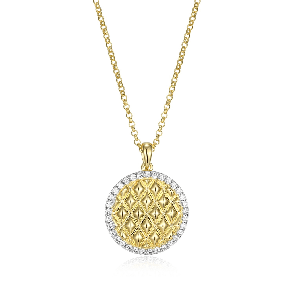 "Quilted" Pendant by Charles Garnier - Davidson's Jewellers