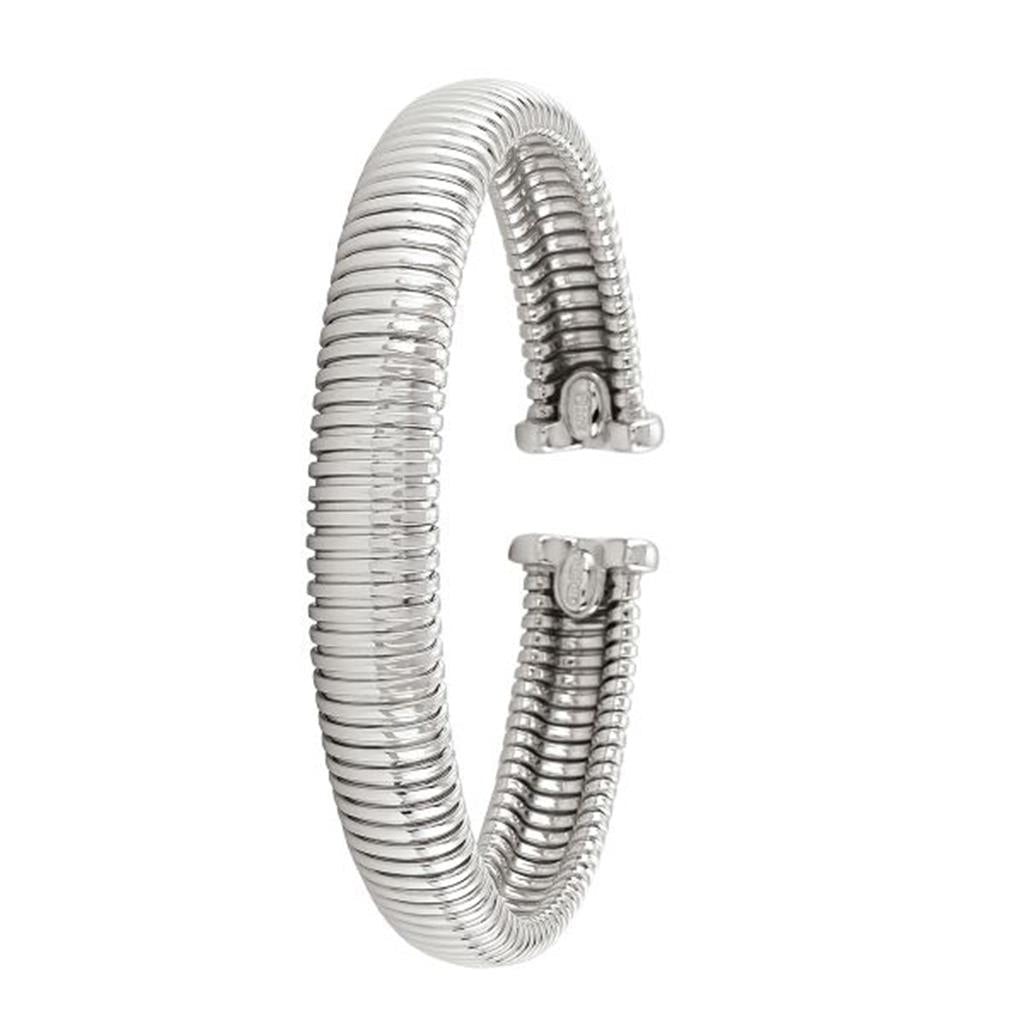Ridged Silver Bracelet - Davidson's Jewellers