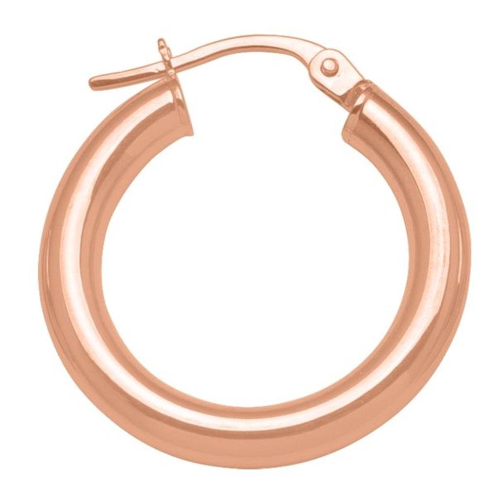 Rose Gold Hoops - Davidson's Jewellers