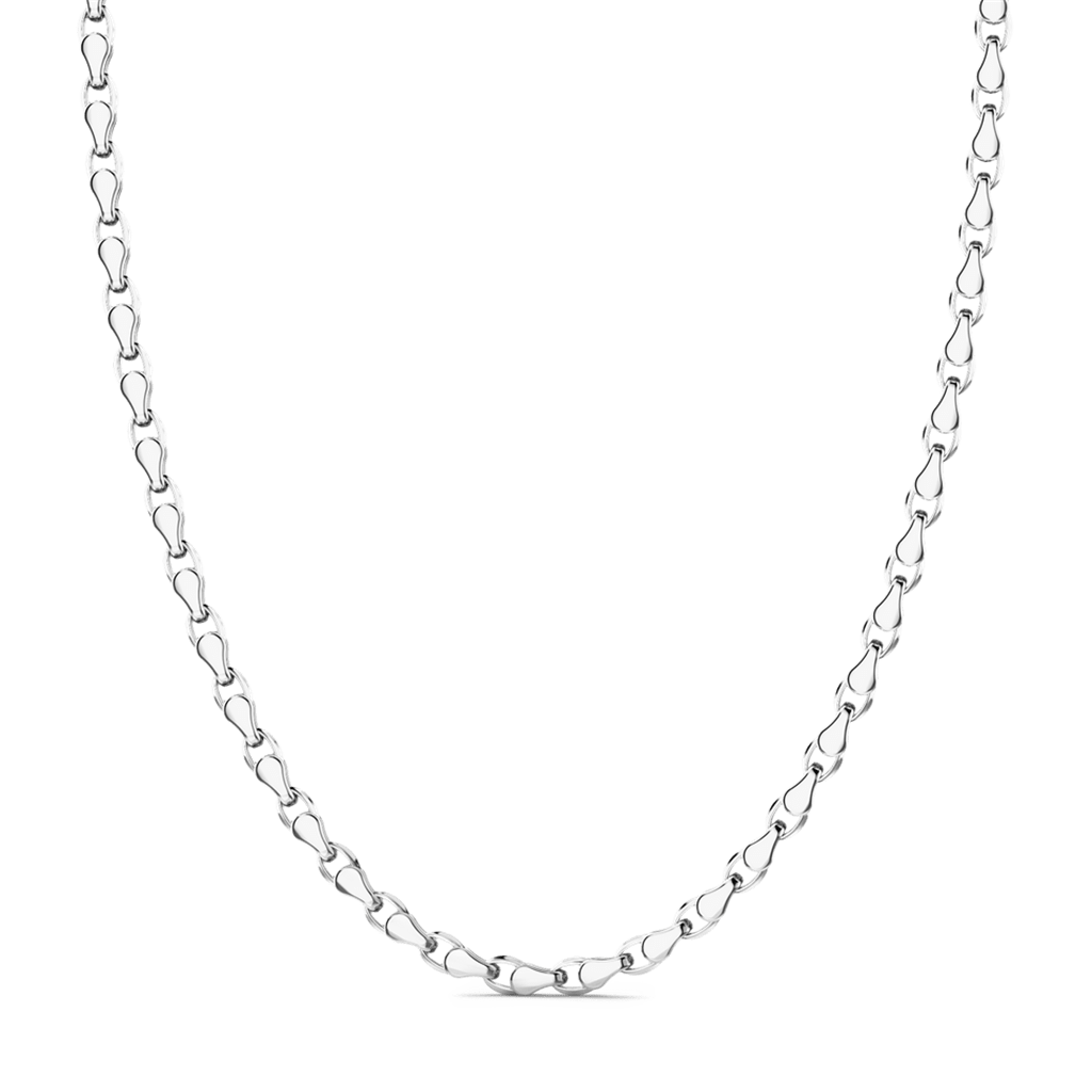 Round Geometric Link Chain - Davidson's Jewellers