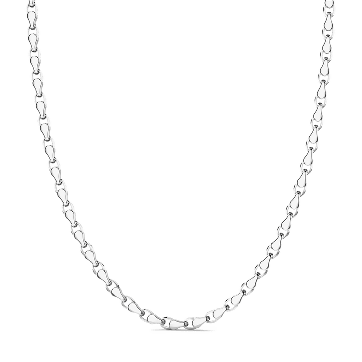 Round Geometric Link Chain - Davidson's Jewellers