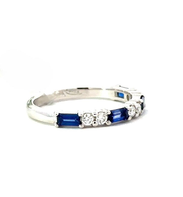 Sapphire and Diamond Ring/Anniversary Band - Davidson's Jewellers