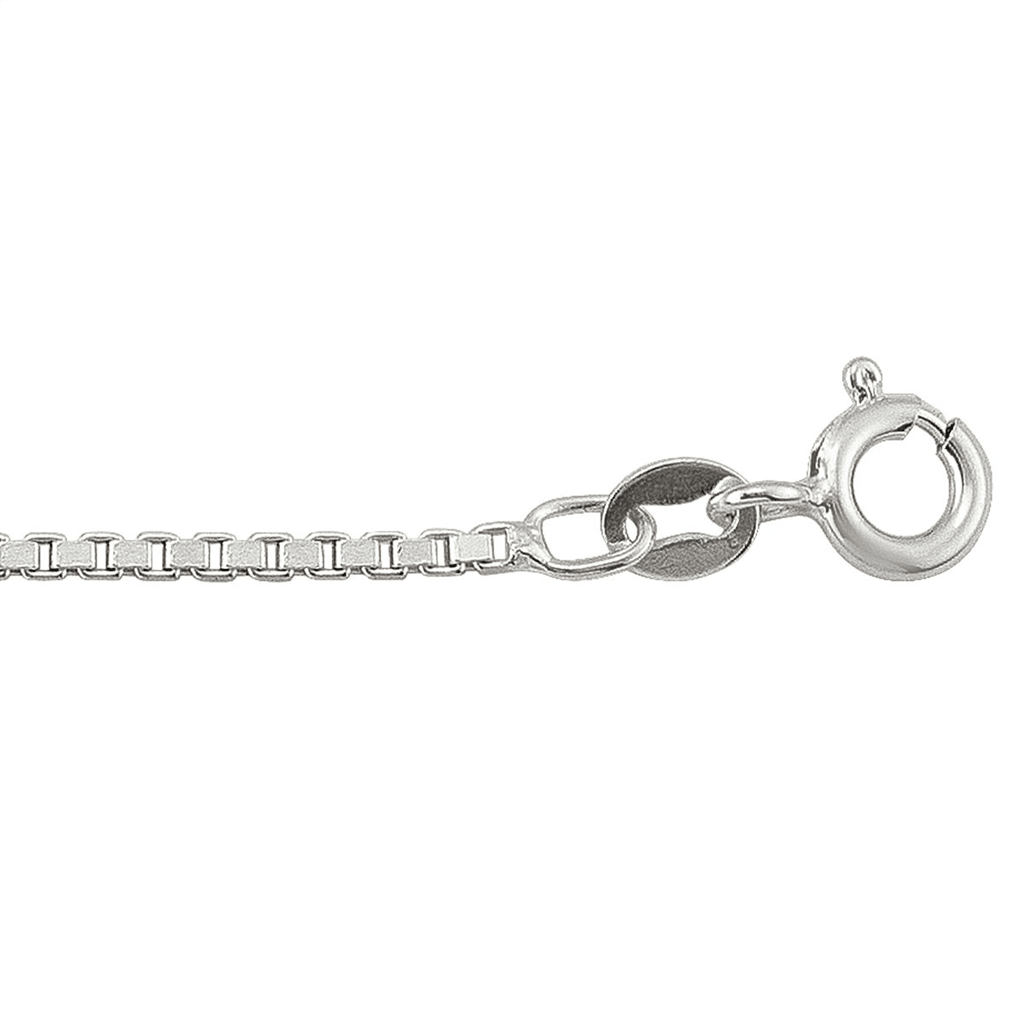 Silver Box Chain - 18 Inches - Davidson's Jewellers