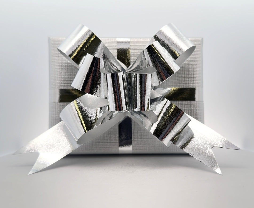 Silver paper & bow - Davidson's Jewellers