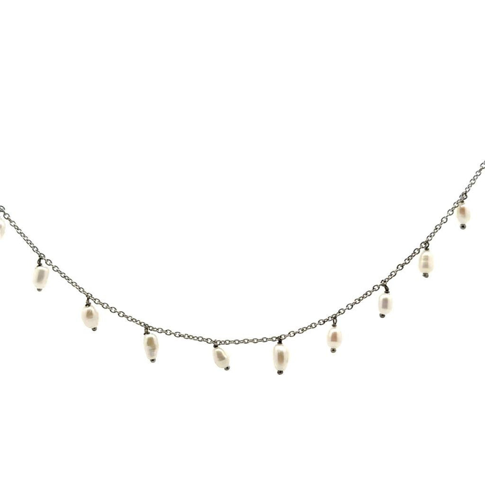 Silver & Pearl Necklace - Davidson's Jewellers