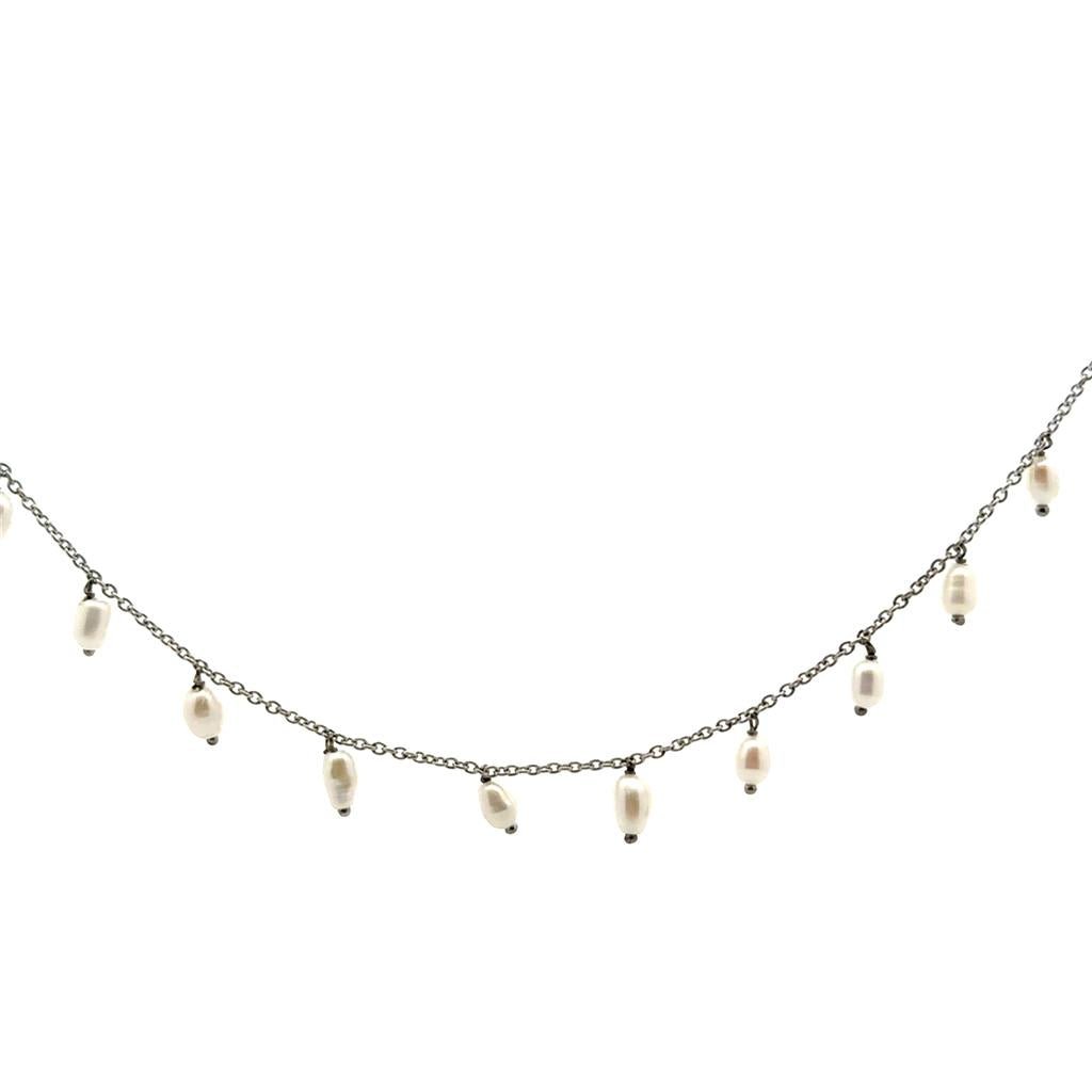 Silver & Pearl Necklace - Davidson's Jewellers