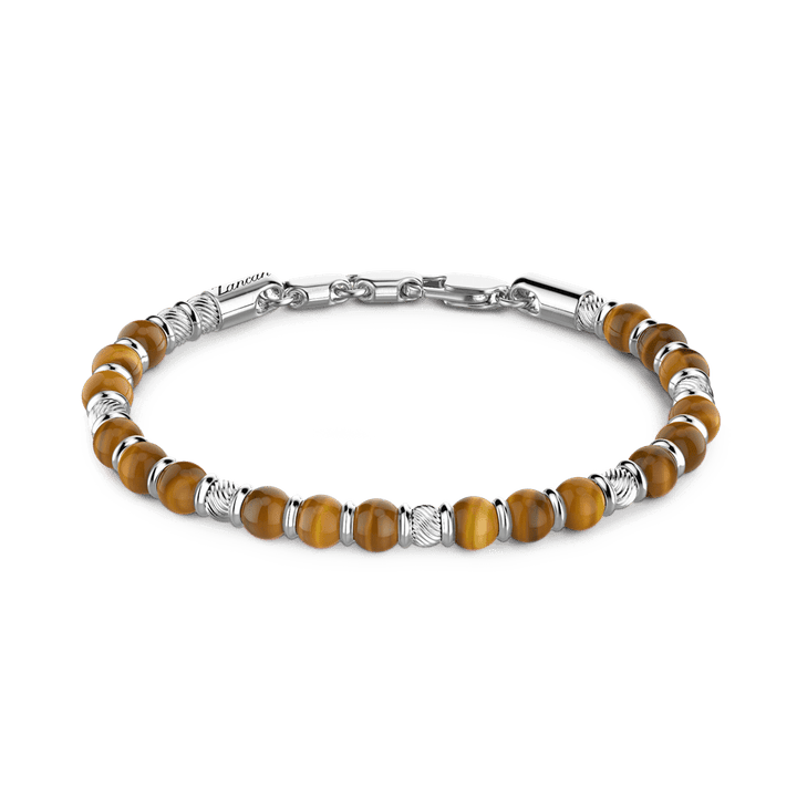 Silver & Tiger's Eye Bracelet - Davidson's Jewellers