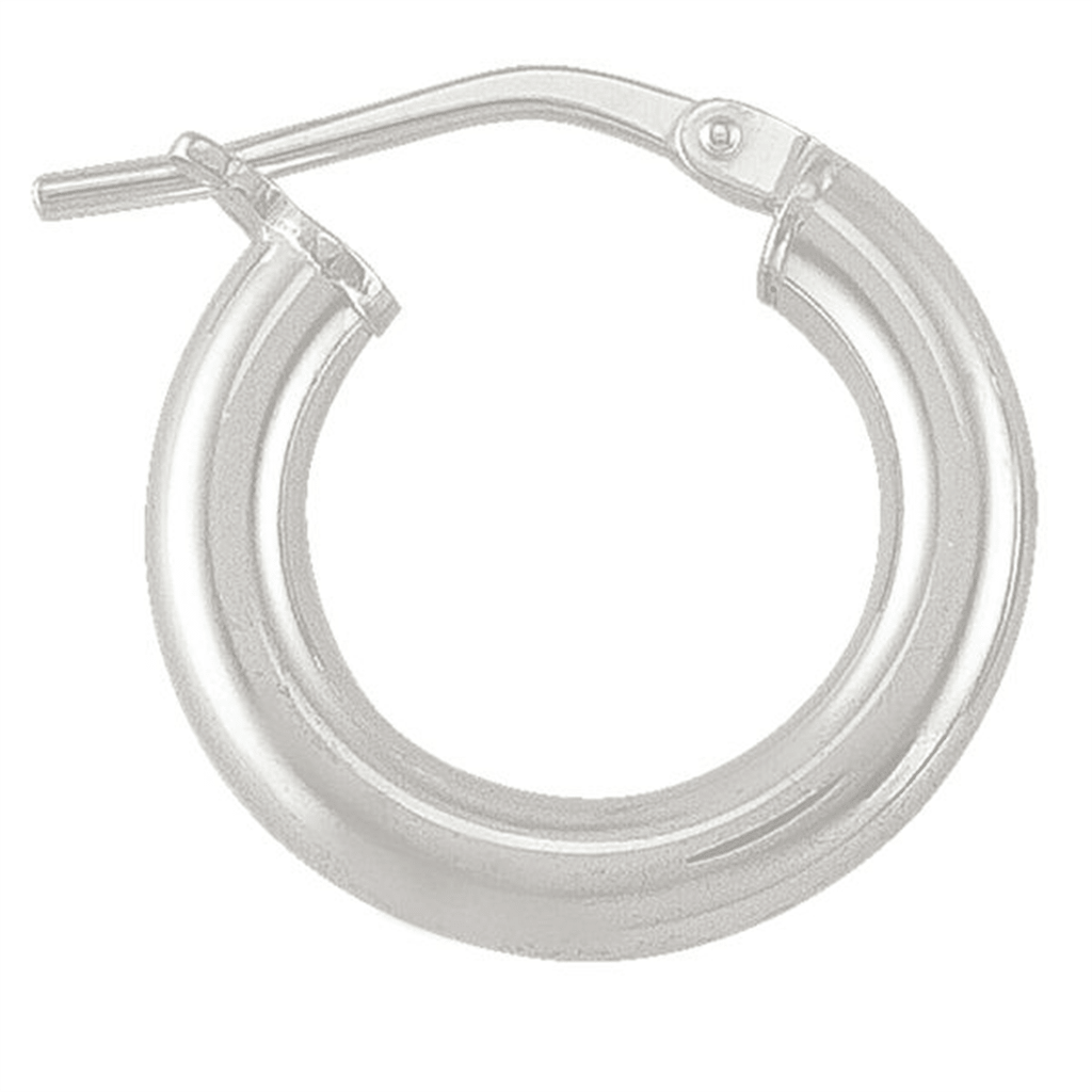 Small Silver Hoops - Davidson's Jewellers