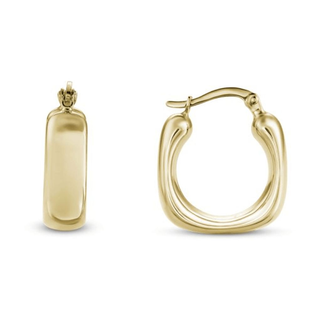 Square Hoops - Davidson's Jewellers