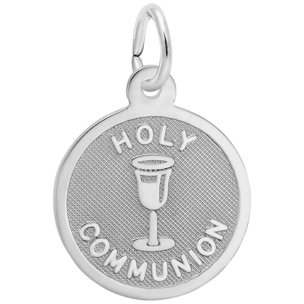 Sterling silver Holy Communion charm - Davidson's Jewellers